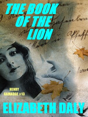 cover image of The Book of the Lion